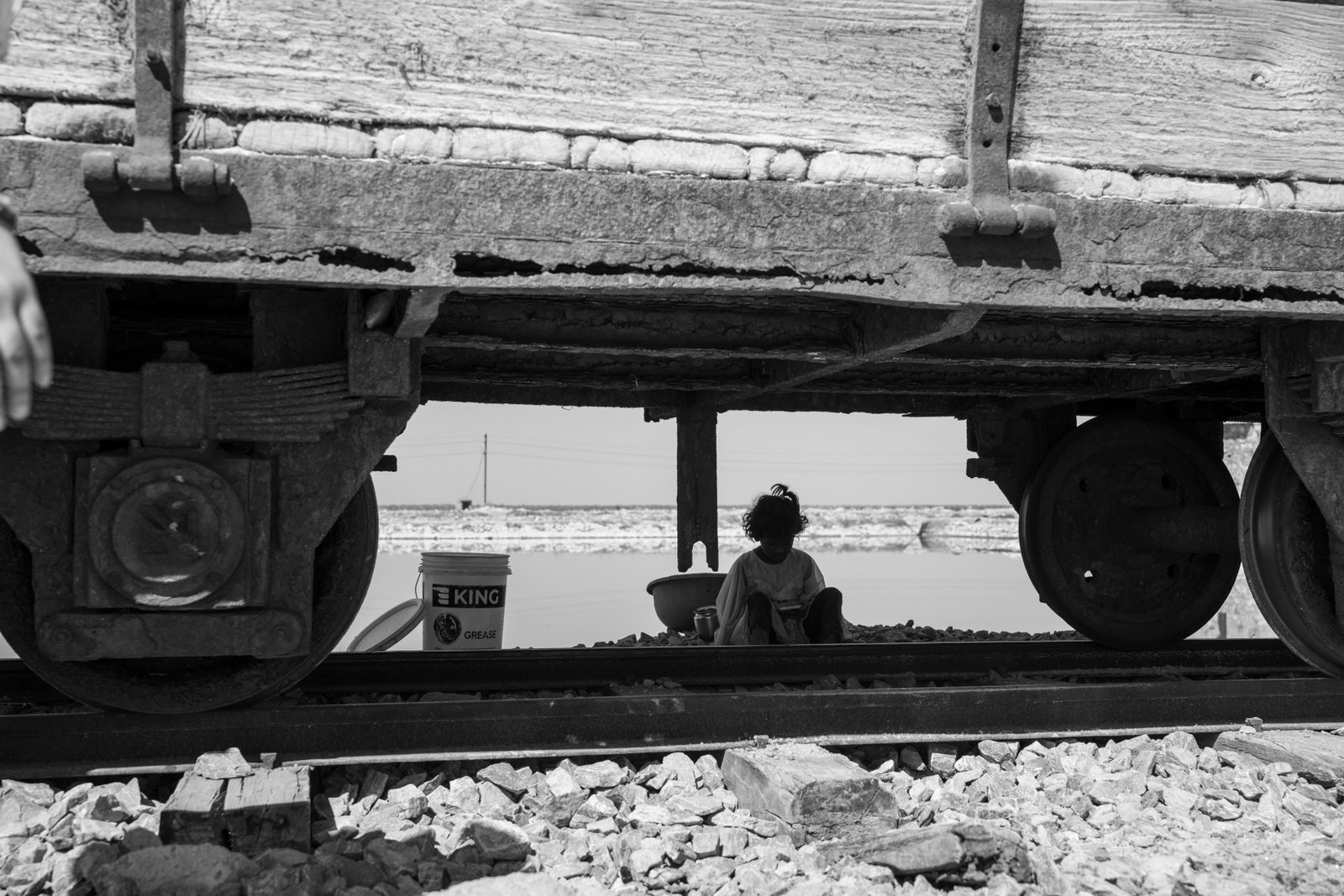 Close-up of raw crystals
