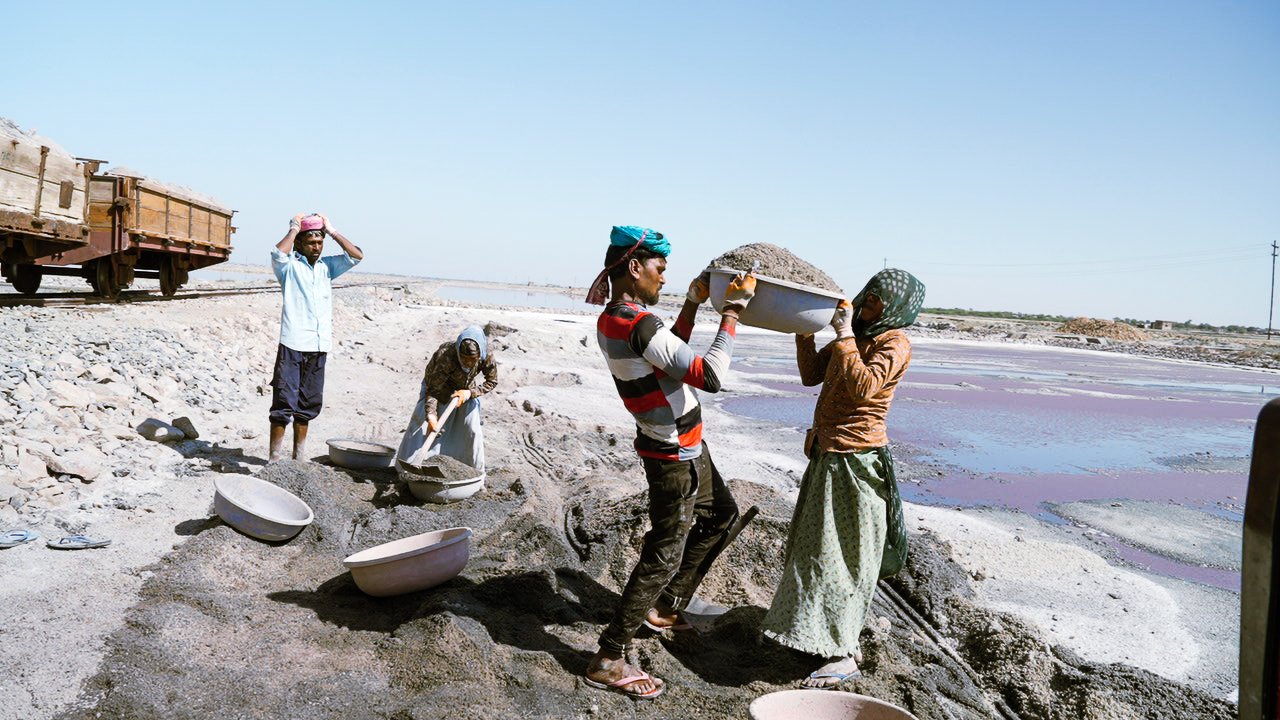 Sambhar Lake brine beds