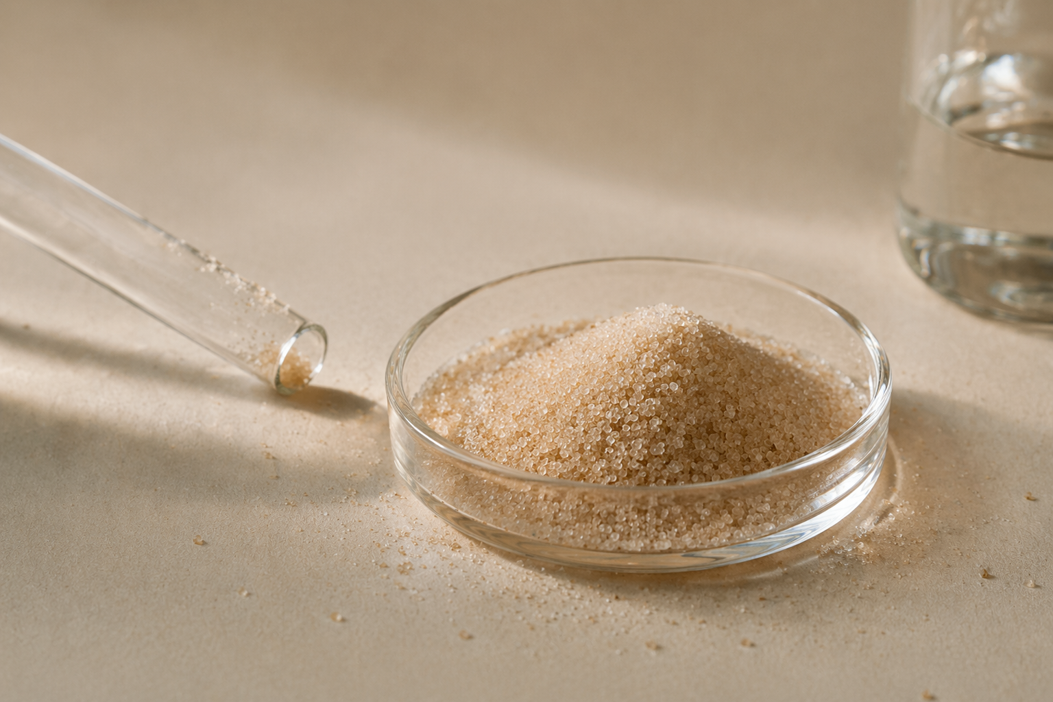 Puresol Super 7 Salt — naturally golden beta-carotene rich grains from Dunaliella salina algae